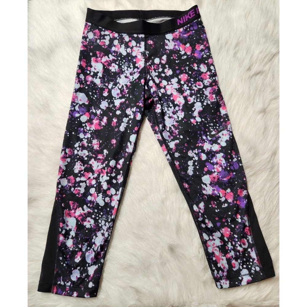 Nike Multicolored Workout Leggings Large